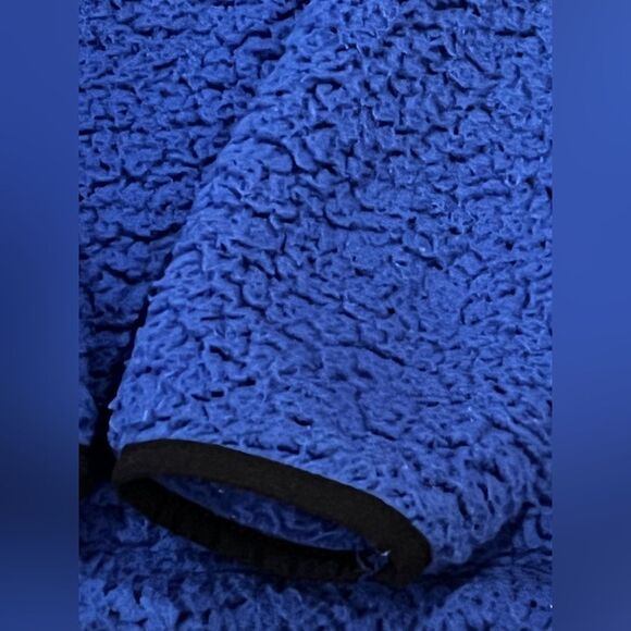 Boys Blue Under Amour 1/4 Zip Sherpa Jacket Youth Large - Picture 10 of 11